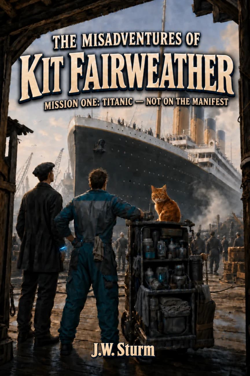 The Misadventures of Kit Fairweather: Mission One: Titanic — Not on the Manifest, by J.W. Sturm
